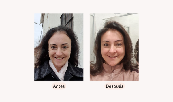 A PARTE DEL CAMBIO HORMONAL PERDÍ MI RIZO, HAIR FORMULA HA SIDO MI SALVACIÓN