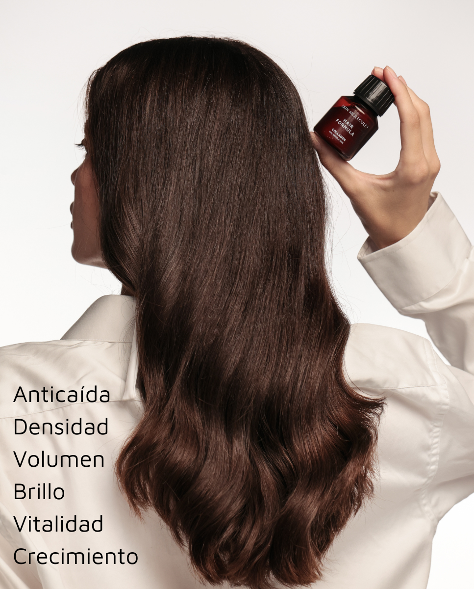 Como frenar la caida de pelo plan 27 días Hair Formula SKIN MOLECULE X 